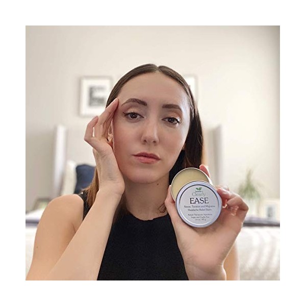 Clearly EASE pour la tension, les sinus, le stress, les maux de tête, la migraine | Mélange dhuiles essentielles à action ra