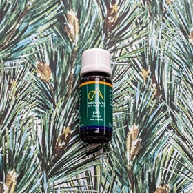 Absolute Aromas Huile Essentielle Pin Sylvestre 10 ml - 100% Pure, Naturelle, Non Diluée, Vegane et Sans Cruauté - Pour une u