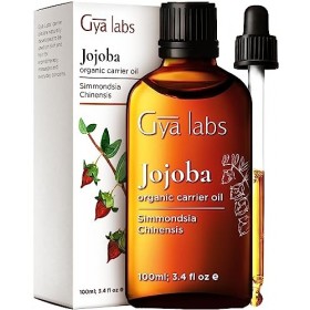 Gya Labs USDA Huile de Jojoba Bio pour la Peau - 100% Vegan & Pure Huile de Jojoba Bio Pressée à Froid pour la Croissance des