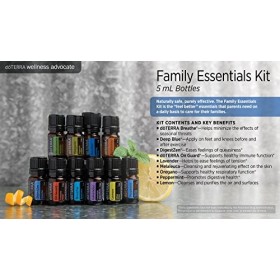 doTERRA Kit Family Essentials de 10&nbsp;huiles essentielles pour la famille
