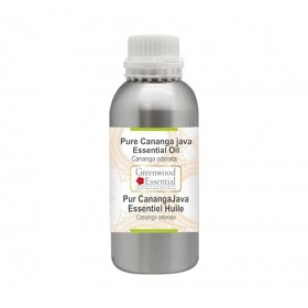 Greenwood Essential Pur Cananga java Huile Essentielle Cananga odorata 100% Naturelle de Qualité Thérapeutique Distillée à 