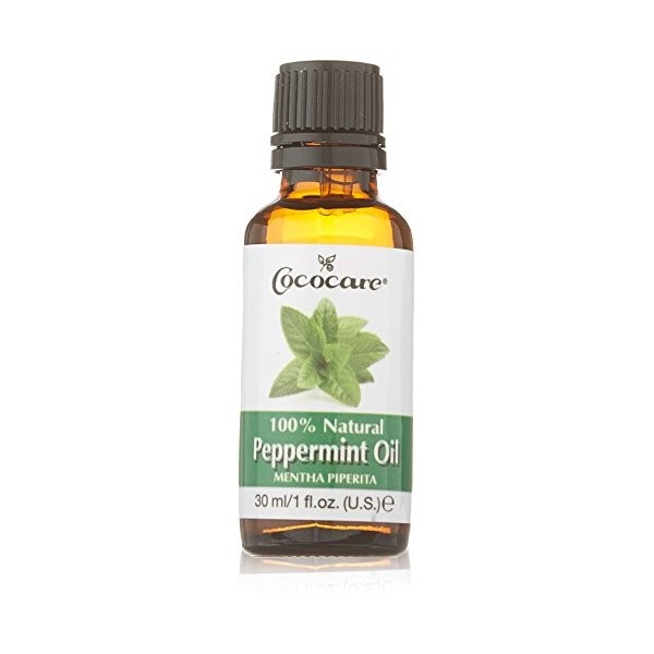 100% naturelle Huile de menthe poivrée, 1 fl oz 30 ml - Cococare