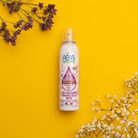 Aera Nature - Spray Anti Acariens, Punaises de Lit et Mites - Élimine, Assainit, Parfume, 800 Pulvérisations - 99,9% d’Ingréd