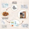 AKARZ Myrrhe Essential Oil Huile de myrrhe thérapeutique pure et naturelle de qualité supérieure pour la peau, le corps, les 