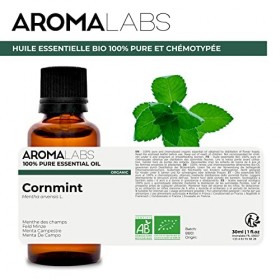 BIO - Huile essentielle ORANGE DOUCE - 5 mL - 100% Pure, Naturelle,  Chémotypée et Certifiée AB - AROMA LABS (Marque Française)