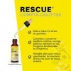 Rescue®, Compte-gouttes, Complément alimentaire, Vegan, Concentré de Sérénité, 1 Flacon Compte Gouttes x 10 ml