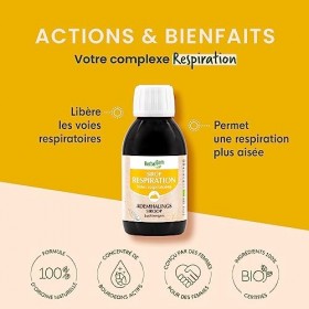 HERBALGEM - Sirop Respiration - Confort Des Voies Respiratoires - Enrichi Aux Bourgeons - Contient De LÉchinacea - Recette T