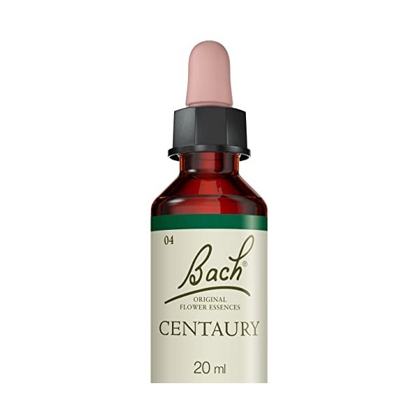 Fleurs de Bach Original, Centaury, No 4, pour plus daffirmation, contribue à savoir dire non. Elixir floral naturel pour le 