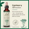 Fleurs de Bach Original, Centaury, No 4, pour plus daffirmation, contribue à savoir dire non. Elixir floral naturel pour le 