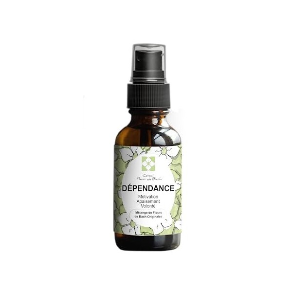 Fleurs de Bach Dependance - Pour lutter contre toutes les Addictions SPRAY 30 ML , lot de 2