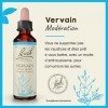 Fleurs de Bach Original, Vervain, No 31, pour plus de modération, aide à être plus tempéré dans ses intérractions . Elixir fl