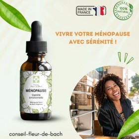 Fleurs de Bach Ménopause Efficace pour vivre sereinement cette période, retrouver un sommeil réparateur, vous adapter à ce ch