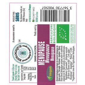 KOSMEO B Ménopause Complexe Fleurs de Bach sans Alcool 130 Granules Renforcé par Chromothérapie - BIO - 0.12 kg