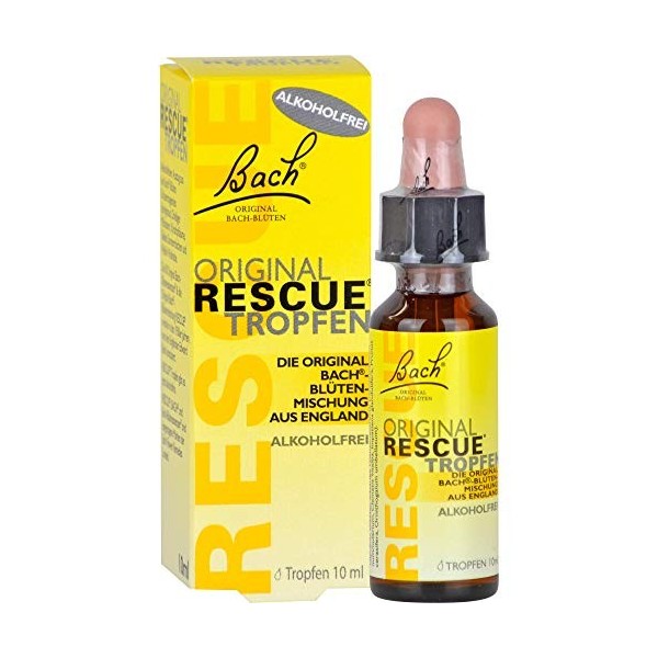 Fleur-de-Bach Original, Rescue, 10 ml