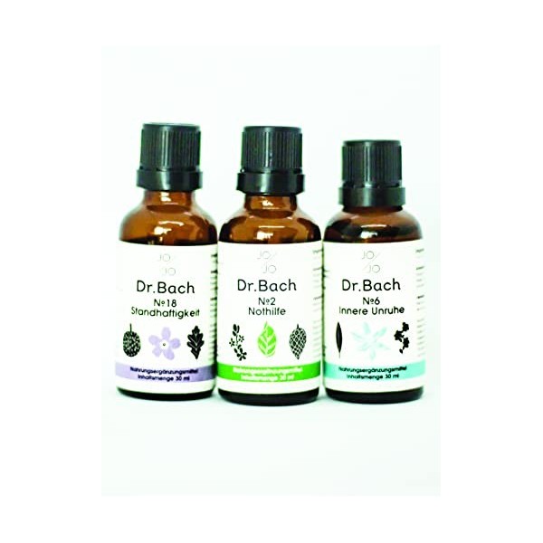 Original Dr. Bach Gouttes avec Healing Herbs Ltd Essences Kit complet "apaisant"