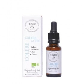 Elixirs & Co - Colère bio - Elixir floral 20 ml 