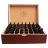 Elixirs & Co Coffret en Bois avec 38 Élixirs Unitaires de 10 ml