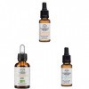 Assortiment de 3 elixirs prêts à lemploi - ELIXIR & CO - DEPENDANCE Flacon de 20 ML, DEPENDANCE Flacon de 30 ML, EXAMENS Fla