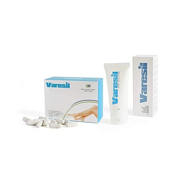 Varesil – Pack complet pour le traitement, la réduction et la prévention les varices de manière naturelle et sûre.