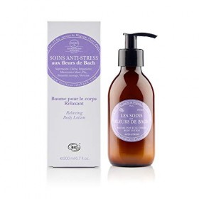 Elixirs & Co - Les Soins aux Fleurs de Bach - Lait pour le corps Anti Stress - Détente - Bien-être - Relaxation - Naturel - B