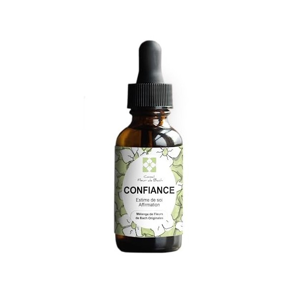 Confiance en soi Fleur de Bach fl 30 ml- vous aidez à avoir confiance en vous, à dépasser cette sensation de ne jamais être à