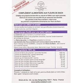 Compléments Alimentaires aux Fleurs de Bach - Sommeil - Coffret de 20 ampoules