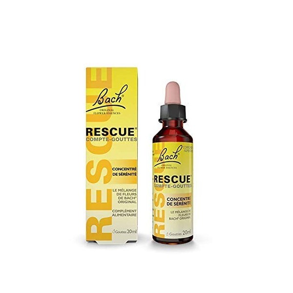 Rescue Compte-Gouttes 20 ml & Fleurs de Bach Original Walnut - 20 ml