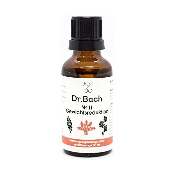 Gouttes originales du Dr. Bach Pour une silhouette élancée 30 ml