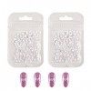 3D Charmes dongles, Transparent amour coeur cristal Nail Art décoration Charmes dongles de Coeur pour des décorations dart