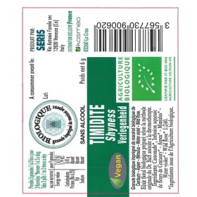 KOSMEO B Timidité Complexe Fleurs de Bach Granules sans Alcool Renforcé par Chromothérapie