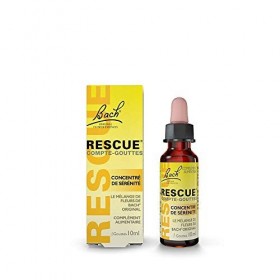 Rescue Compte-Gouttes 10 ml & Rescue Pastilles Orange - Boîte de 50 g