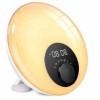 Réveil Lumineux avec Haut-parleur Bluetooth, Lampe Réveil Enfant avec Snooze, Simulation Aube & Crépuscule et Fonction Aid-So