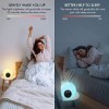 Réveil Lumineux avec Haut-parleur Bluetooth, Lampe Réveil Enfant avec Snooze, Simulation Aube & Crépuscule et Fonction Aid-So
