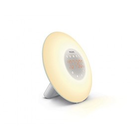 Philips hf3507/10, Wake Up Light, plastique, blanc/menthe, 17 x 17.9 x 10 cm