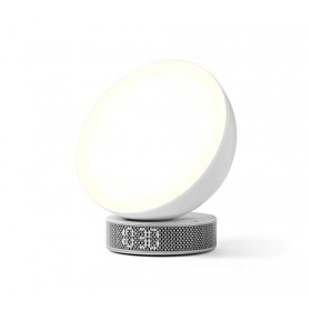 Lexon Miami Sunrise Réveil luminothérapie Blanc/marbre blanc