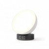 Lexon Miami Sunrise Réveil Light Therapy Marbre Blanc/Noir