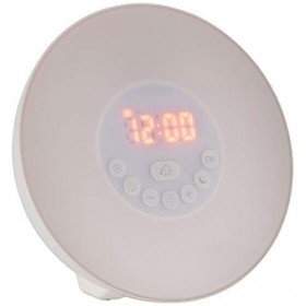 TFA-Dostmann 60.2019.02 à quartz Réveil blanc