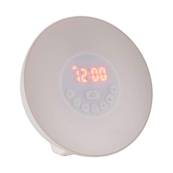 TFA-Dostmann 60.2019.02 à quartz Réveil blanc