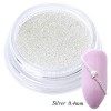 0.4mm 3D Micro Acier Perles Couleur Mixte Nail Art Décorations Mini Petit Caviar Bricolage Charmes Goujon Manucure Accessoire