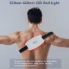 KTS Panneau lumineux rouge pour soulager la douleur, appareil de thérapie par la lumière infrarouge avec 100 LED PCS 660nm po