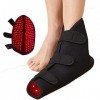 ALDIOUS Chaussure de Thérapie par la Lumière Rouge LED pour les Pieds, Thérapie par la Lumière Infrarouge 660nm et 850nm, Mod