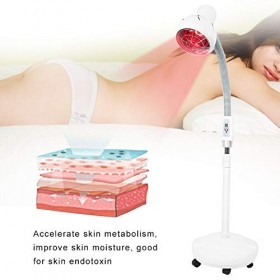 Lampe Chauffante Infrarouge Flexible Rotative Lampe Lumière Rouge Réglable 275W Lampe Lampe de thérapie thermique infrarouge 