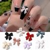 RUNRAYAY 30Pcs Planet Nail Art Charms, Or et Argent 3D Clous à Ongles Élégants Diamants pour Accessoires dOngles, Décoration