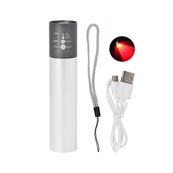 Lampe de Thérapie Infrarouge Portable, Appareil de Thérapie par la Lumière Rouge Appareil de Physiothérapie à Lumière Rouge D