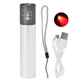 Lampe de Thérapie Infrarouge Portable, Appareil de Thérapie par la Lumière Rouge Appareil de Physiothérapie à Lumière Rouge D