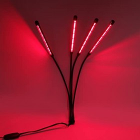 Dpofirs Lampe de Thérapie par la Lumière Infrarouge, Appareil de Thérapie par la Lumière Rouge à intensité Variable à 5 Modes