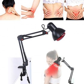 Lampe de soin de la chaleur infrarouge réglable pour soulager la douleur du dos UE 