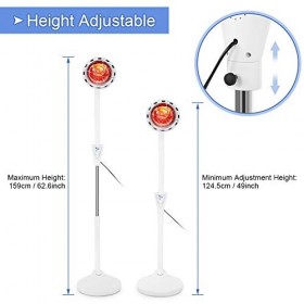 Lampe Infrarouge, Lampe de Sol de Traitement de Lampe Infrarouge Pour Le Soulagement de La Douleur Musculaire et Le Traitemen