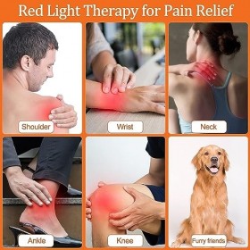 Dispositif de thérapie par la luminothérapie pour soulager la douleur, soulager les douleurs articulaires et musculaires avec
