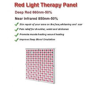 Infrarouge LED Panneau Lumière 660 850nm Physiothérapie Lampe Shell Infrarouge Thérapie Lampe Chauffage Lampe Infrarouge Lumi